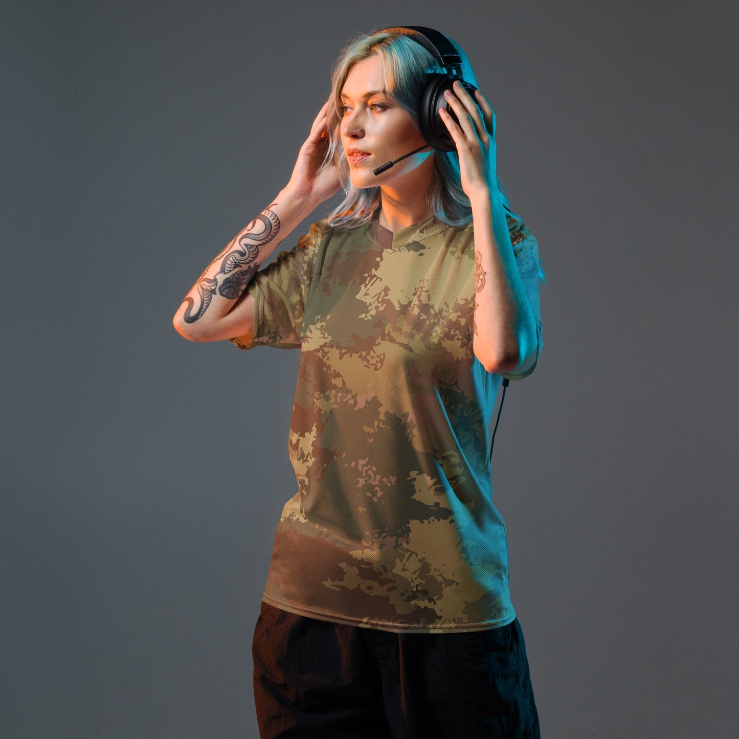 Poisonous Multi-Terrain CAMO Unisex Sports Jersey