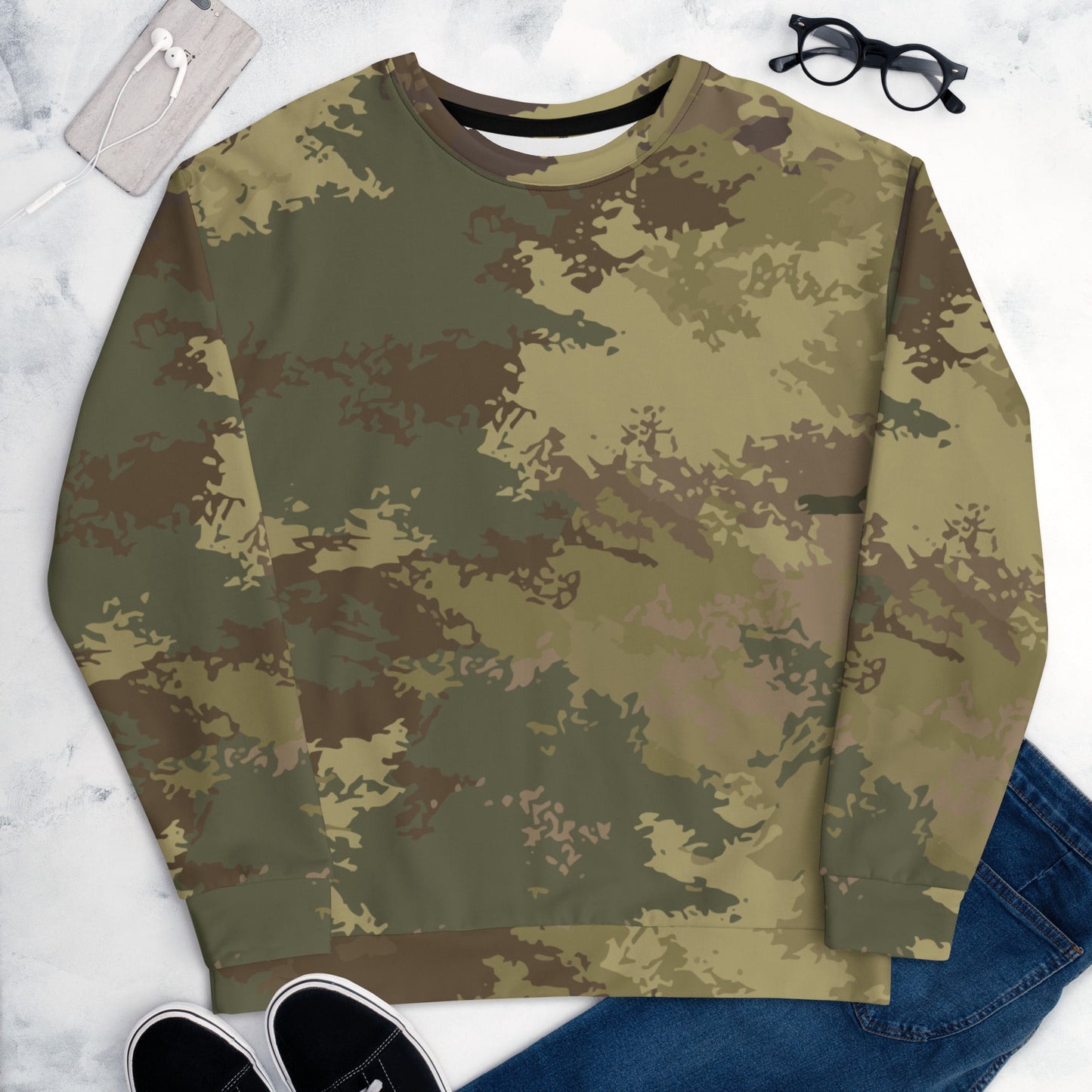 Poisonous Multi Terrain CAMO Unisex Sweatshirt Sweatshirts