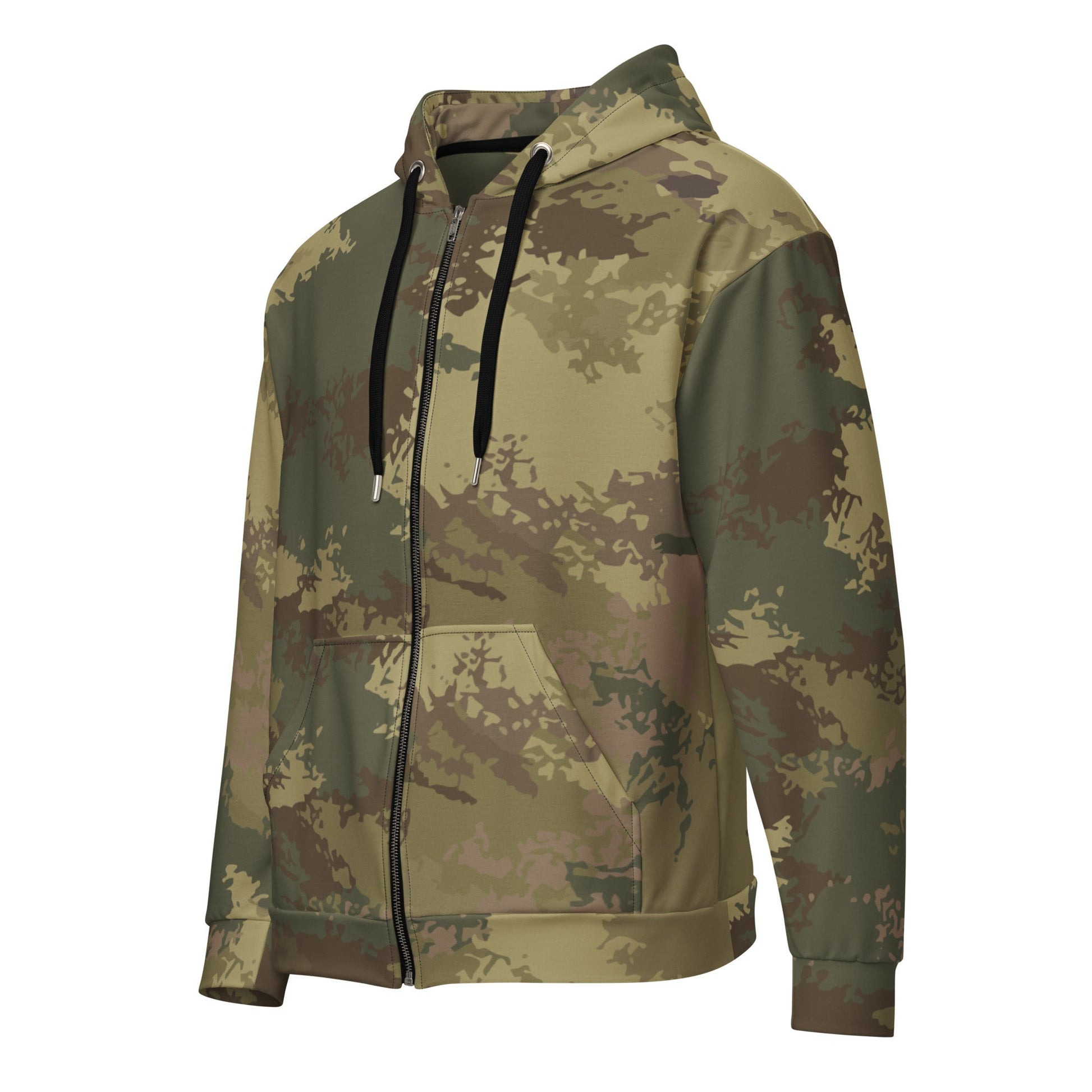 Poisonous Multi-Terrain CAMO Unisex Zip Hoodie