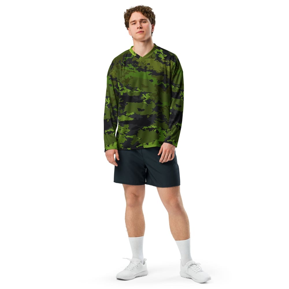 Poisonous Tropical CAMO hockey fan jersey - Unisex Hockey Fan Jersey