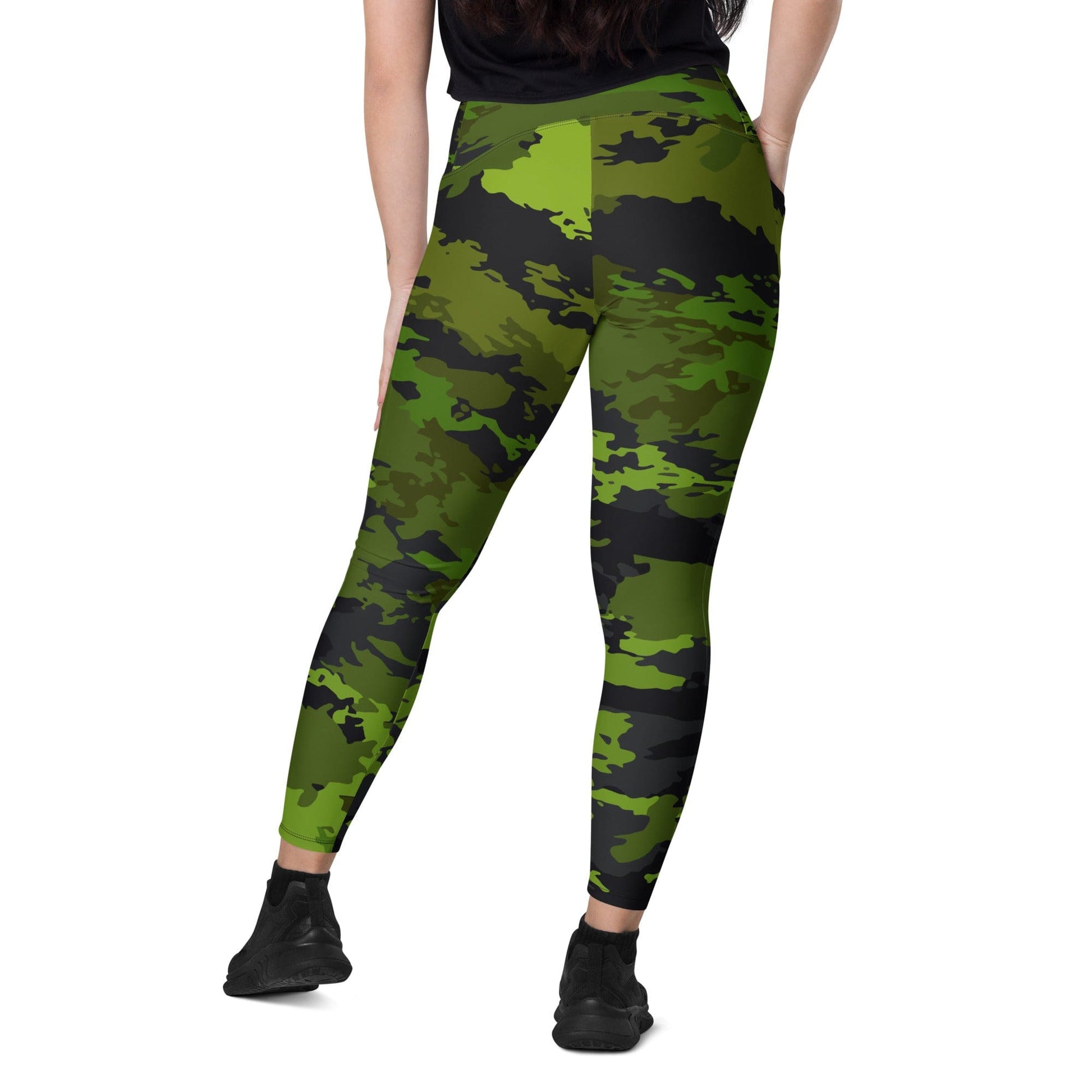 Poisonous Tropical CAMO Leggings with pockets - Womens With Pockets