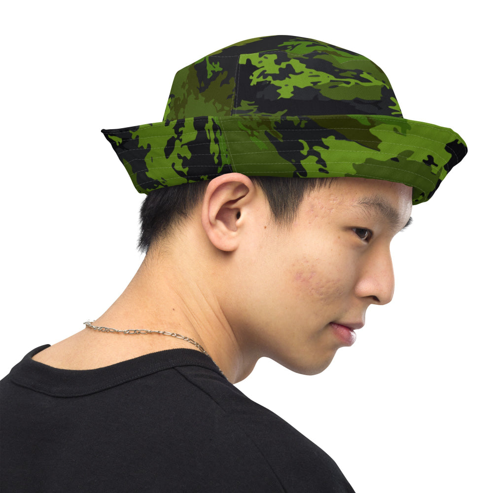 Poisonous Tropical CAMO Reversible bucket hat