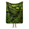 Poisonous Tropical CAMO Sherpa blanket - 50″×60″