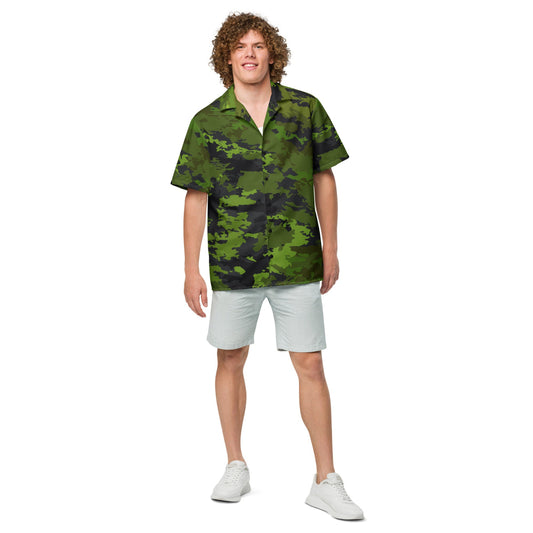 Poisonous Tropical CAMO Unisex button shirt - Button Shirt