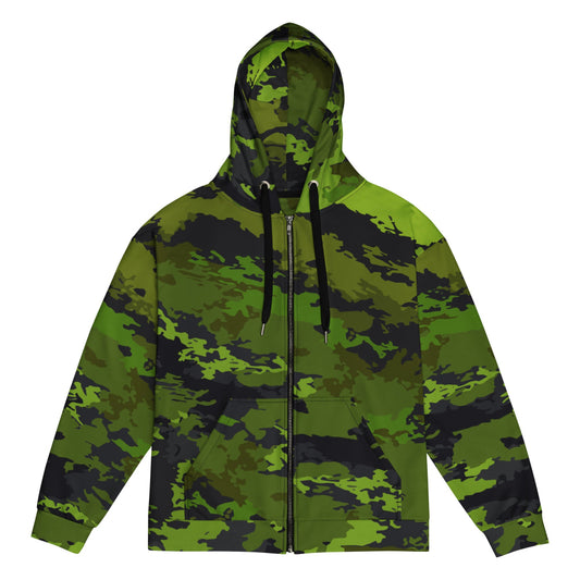 Poisonous Tropical CAMO Unisex zip hoodie - Zip Hoodie