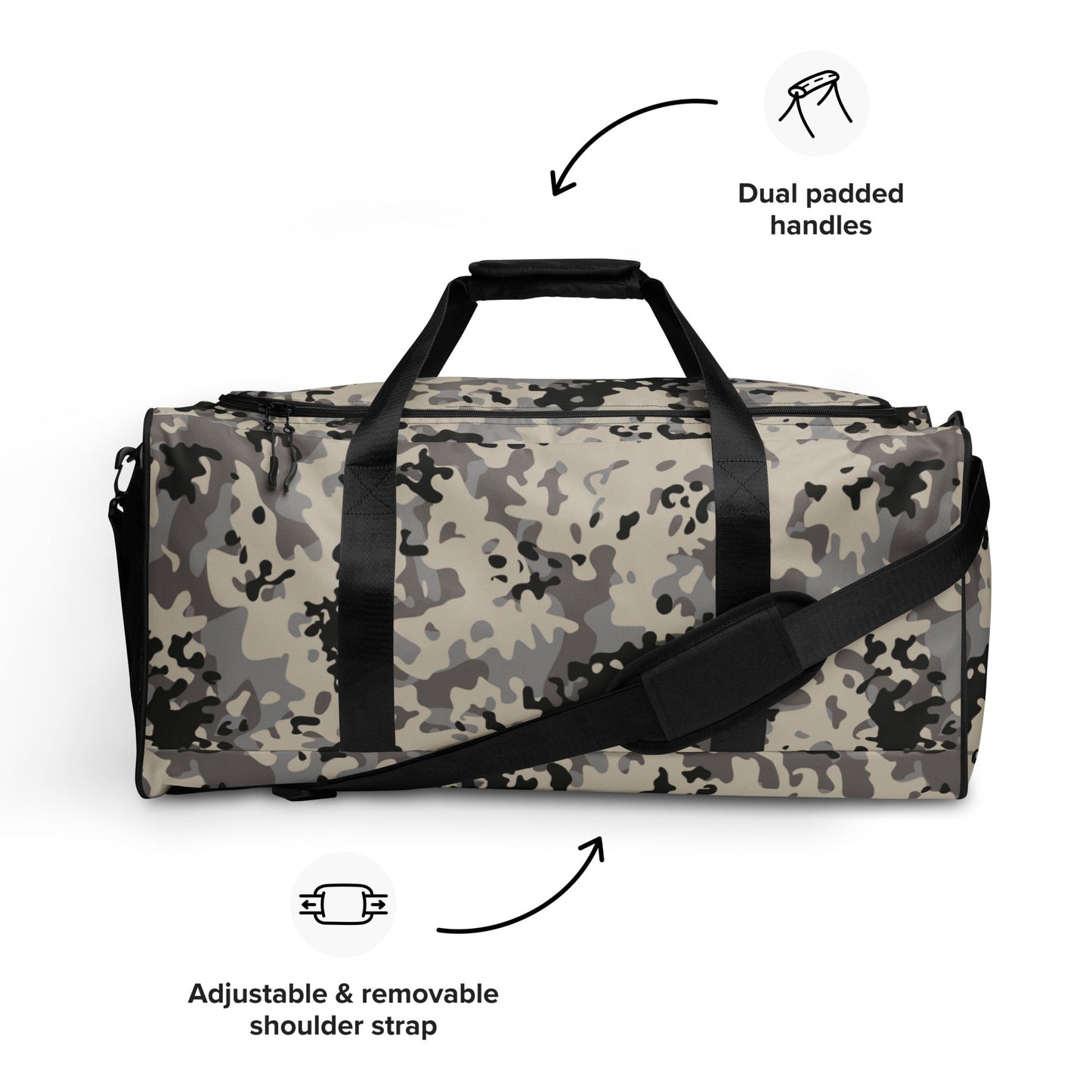 Polish Flecktarn Urban Anti-Terrorist CAMO Duffle Bag