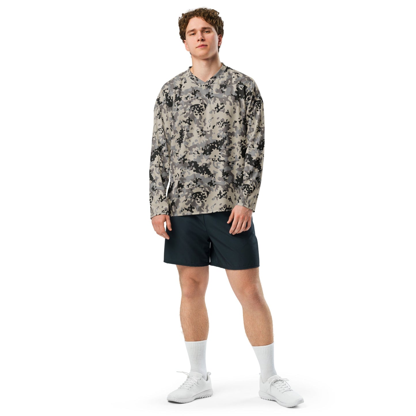 Polish Flecktarn Urban Anti-Terrorist CAMO hockey fan jersey - Hockey Jerseys