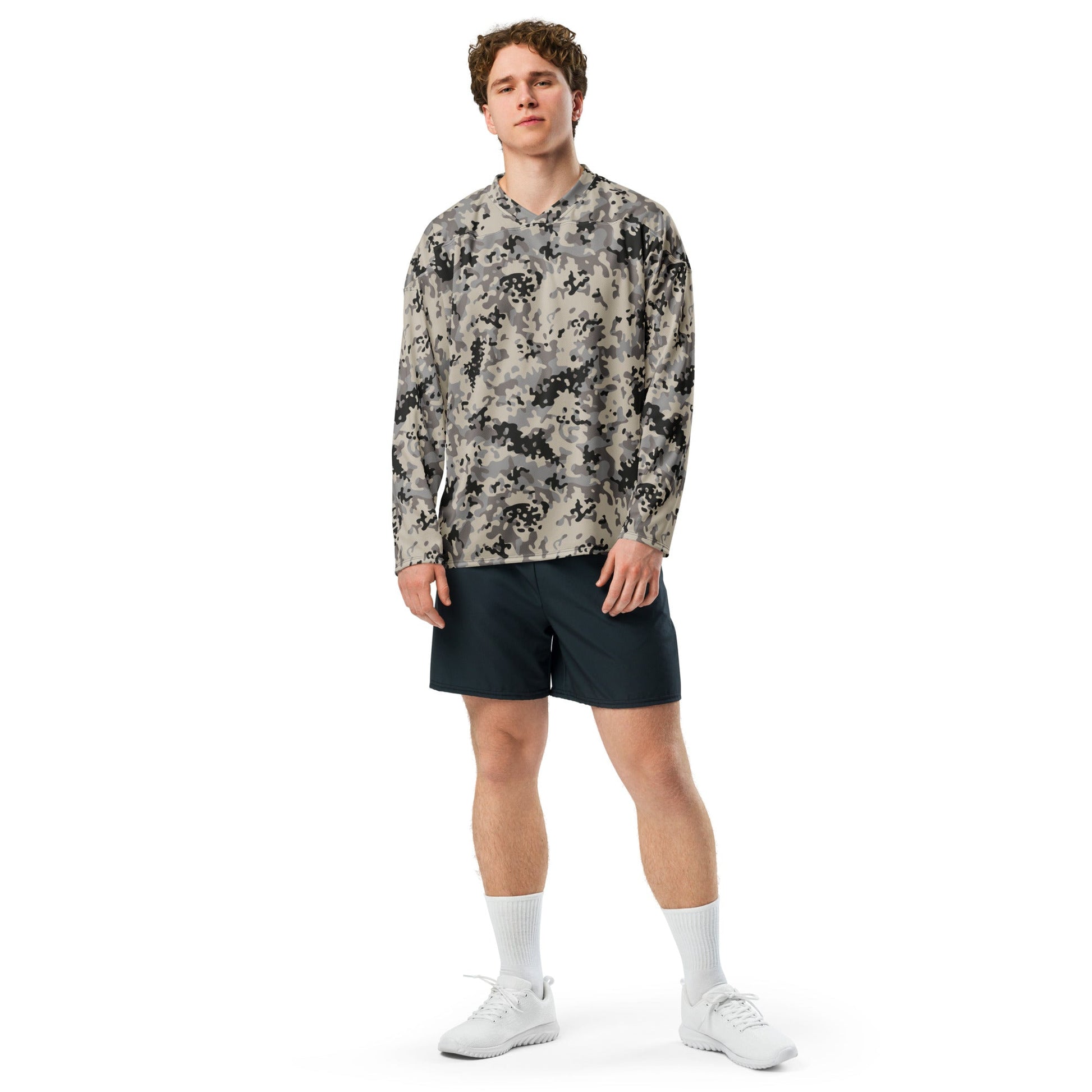 Polish Flecktarn Urban Anti-Terrorist CAMO hockey fan jersey - Hockey Jerseys