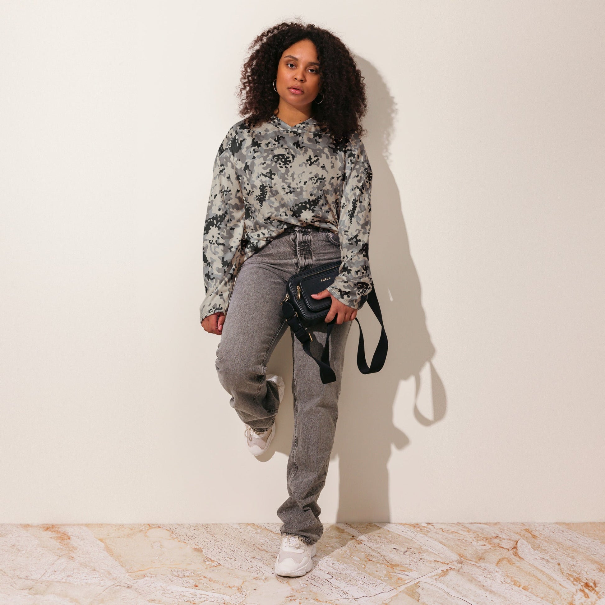 Polish Flecktarn Urban Anti-Terrorist CAMO hockey fan jersey - Hockey Jerseys