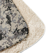 Flecktarn Polish Urban CAMO Sherpa Blanket