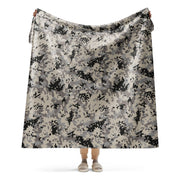 Flecktarn Polish Urban CAMO Sherpa Blanket - 60″×80″