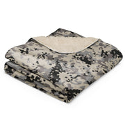Flecktarn Polish Urban CAMO Sherpa Blanket