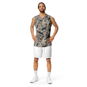 Flecktarn Polish Urban CAMO Unisex Basketball Jersey