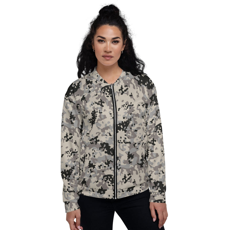 Flecktarn Polish Urban CAMO Unisex Bomber Jacket