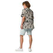 Flecktarn Polish Urban CAMO Unisex Short-Sleeve Button Shirt - Button-Up