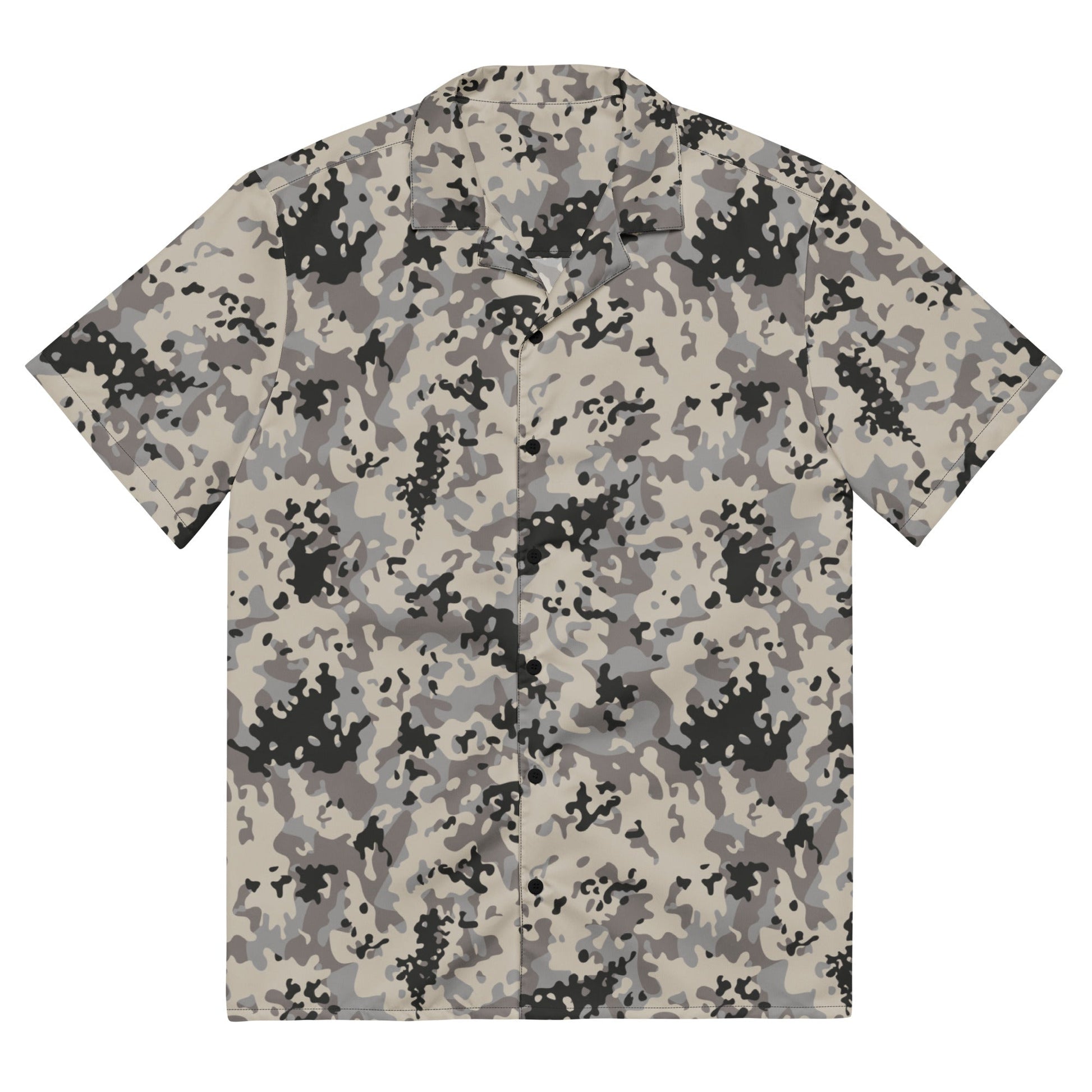 Polish Flecktarn Urban Anti-Terrorist CAMO Unisex button shirt - 2XS - Button Shirts