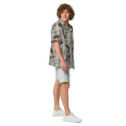 Flecktarn Polish Urban CAMO Unisex Short-Sleeve Button Shirt - Button-Up