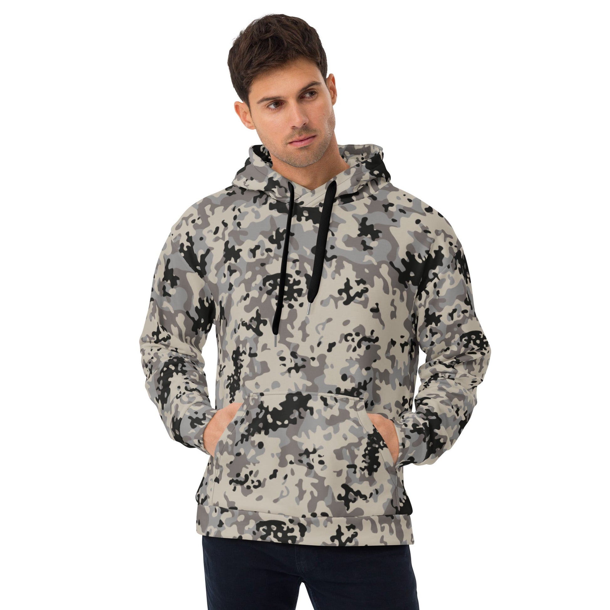 Polish Flecktarn Urban Anti-Terrorist CAMO Unisex Hoodie - 2XS - Hoodies