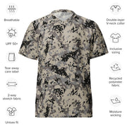 Flecktarn Polish Urban CAMO Unisex Sports Jersey