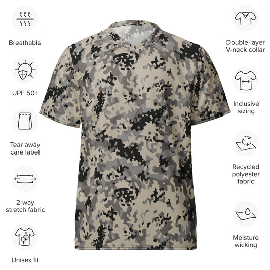 Polish Flecktarn Urban Anti-Terrorist CAMO unisex sports jersey - Sports Jerseys