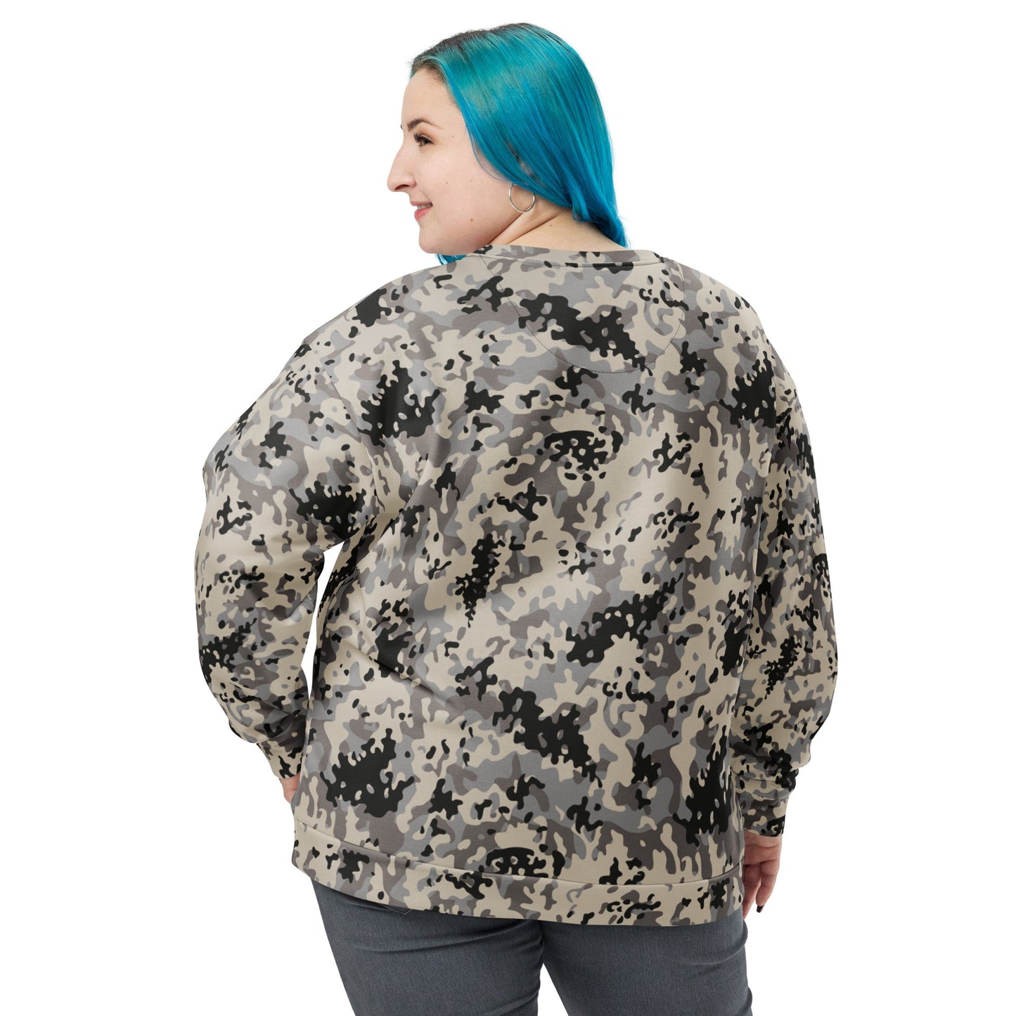 Polish Flecktarn Urban Anti-Terrorist CAMO Unisex Sweatshirt - Sweatshirts