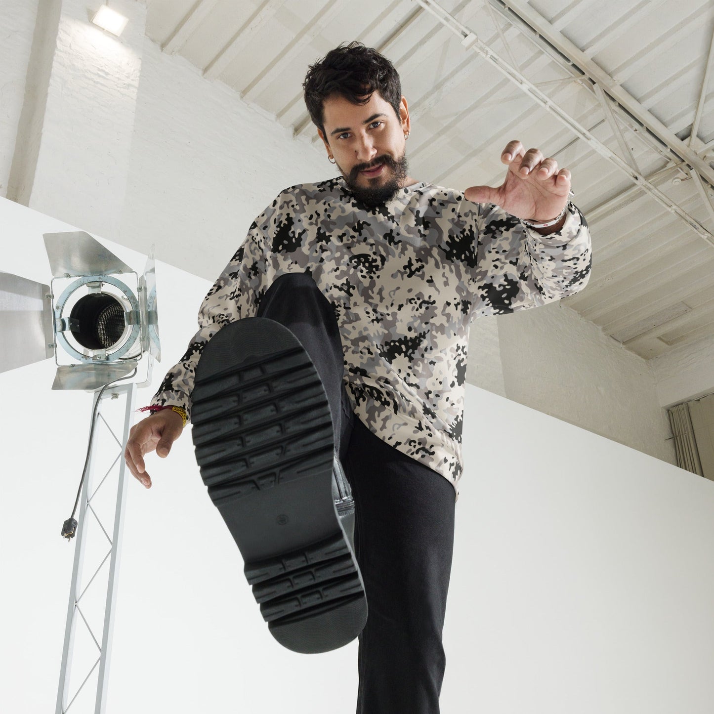 Polish Flecktarn Urban Anti-Terrorist CAMO Unisex Sweatshirt - Sweatshirts