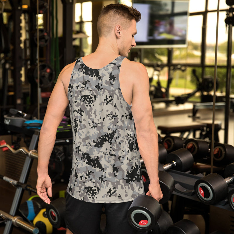 Flecktarn Polish Urban CAMO Unisex Tank Top - Shirt