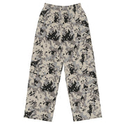 Flecktarn Polish Urban CAMO Unisex Wide-Leg Leisure Pants - 2XS - Pant