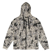 Flecktarn Polish Urban CAMO Unisex Zip Hoodie - 2XS