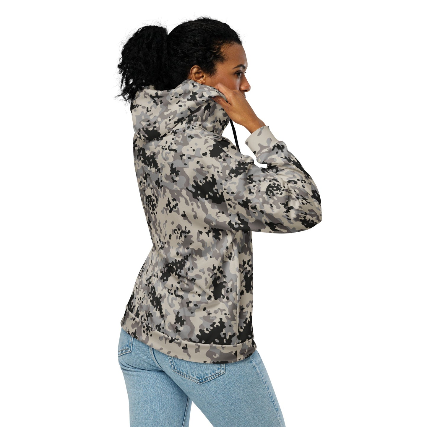 Polish Flecktarn Urban Anti-Terrorist CAMO Unisex Zip Hoodie