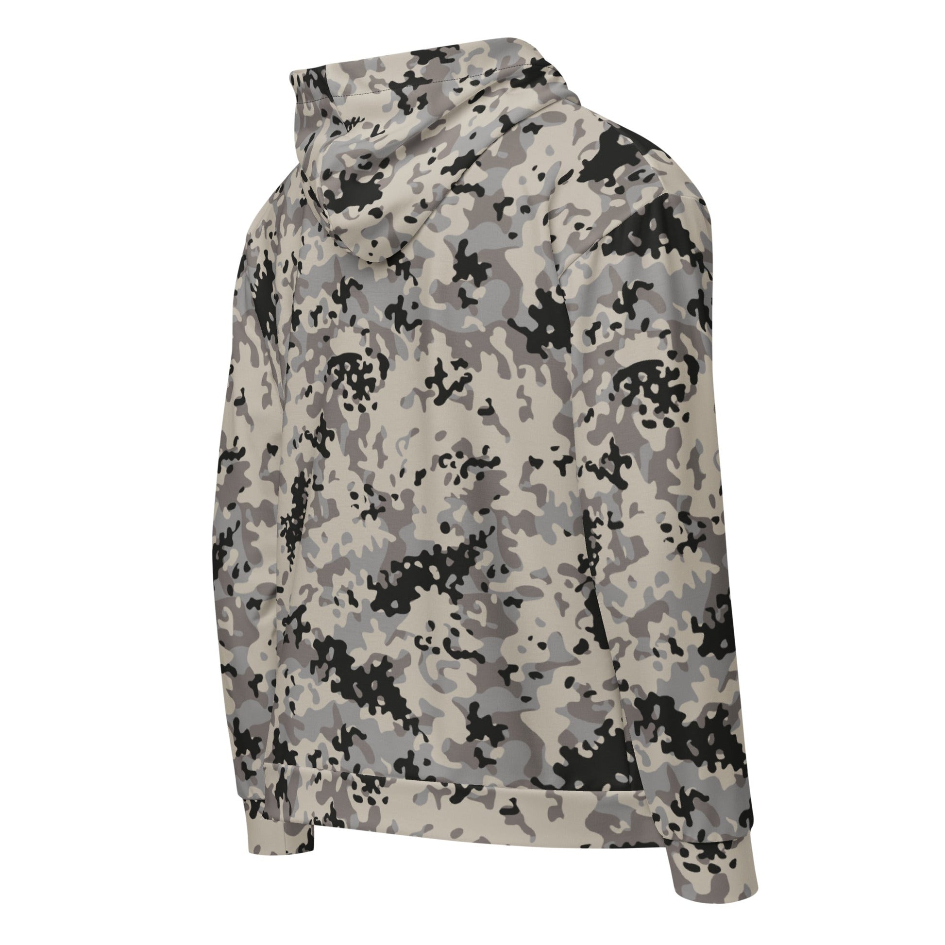 Polish Flecktarn Urban Anti-Terrorist CAMO Unisex Zip Hoodie