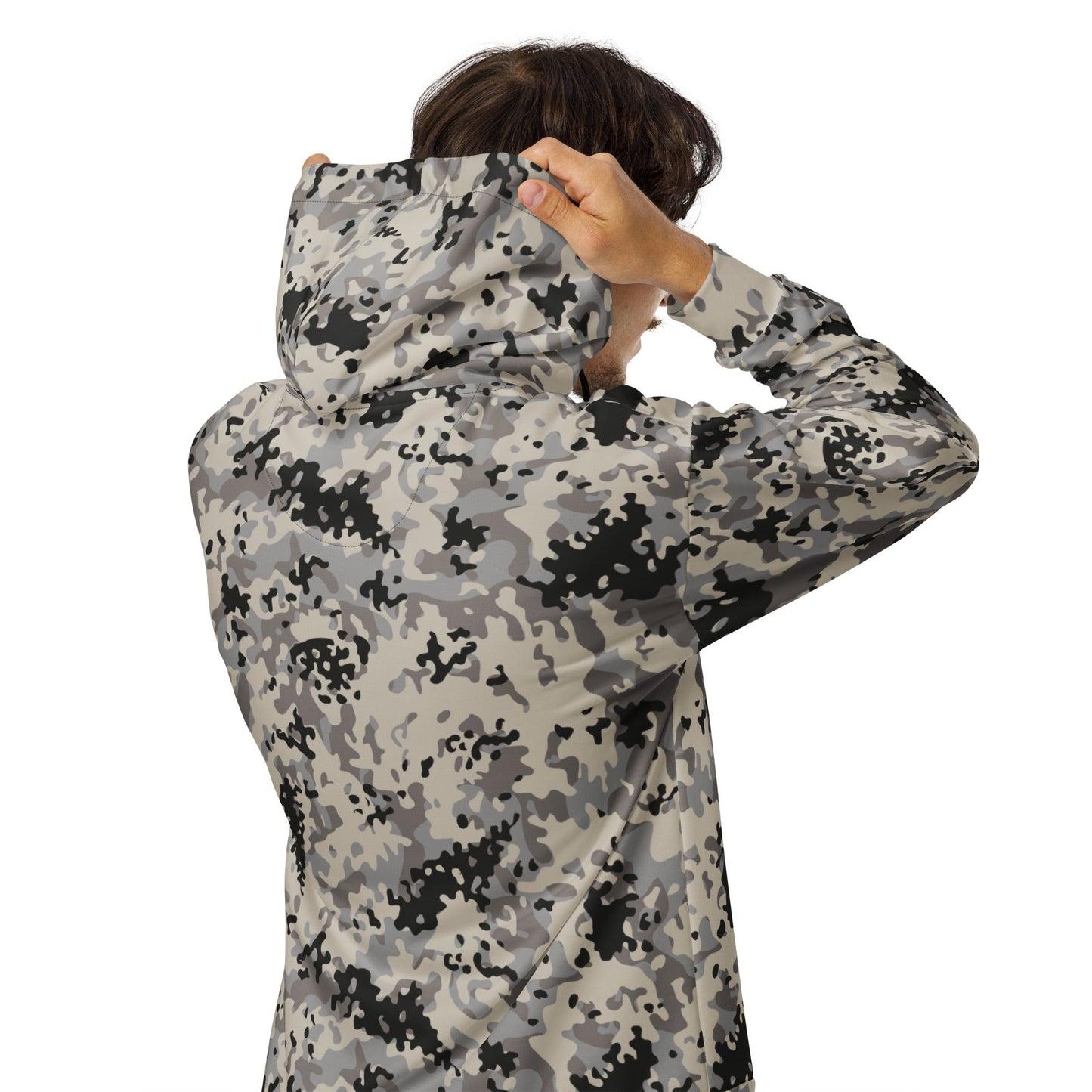 Polish Flecktarn Urban Anti-Terrorist CAMO Unisex Zip Hoodie