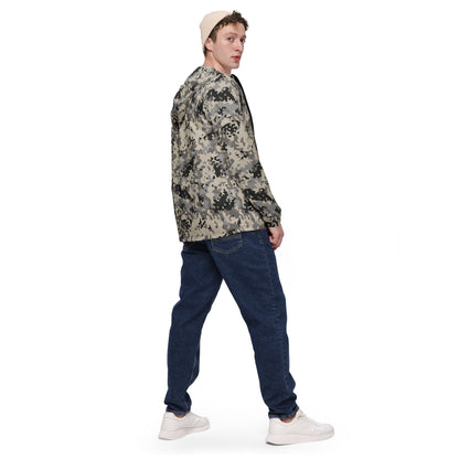 Polish Flecktarn Urban Anti-Terrorist WZ AT 1 Plamaik CAMO Men’s windbreaker - Mens Windbreaker