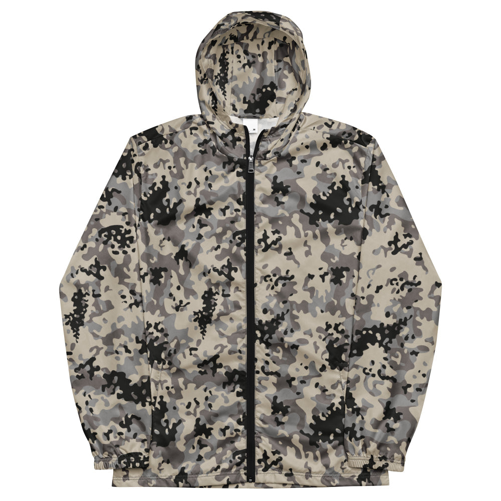 Polish Flecktarn Urban Anti-Terrorist WZ AT 1 Plamaik CAMO Men’s windbreaker - Mens Windbreaker