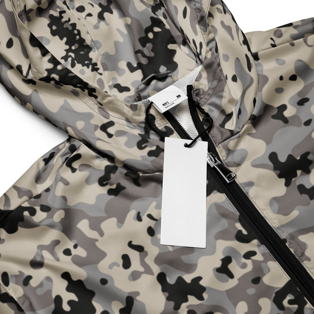 Polish Flecktarn Urban Anti-Terrorist WZ AT 1 Plamaik CAMO Men’s windbreaker - Mens Windbreaker