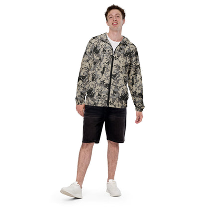 Polish Flecktarn Urban Anti-Terrorist WZ AT 1 Plamaik CAMO Men’s windbreaker - Mens Windbreaker