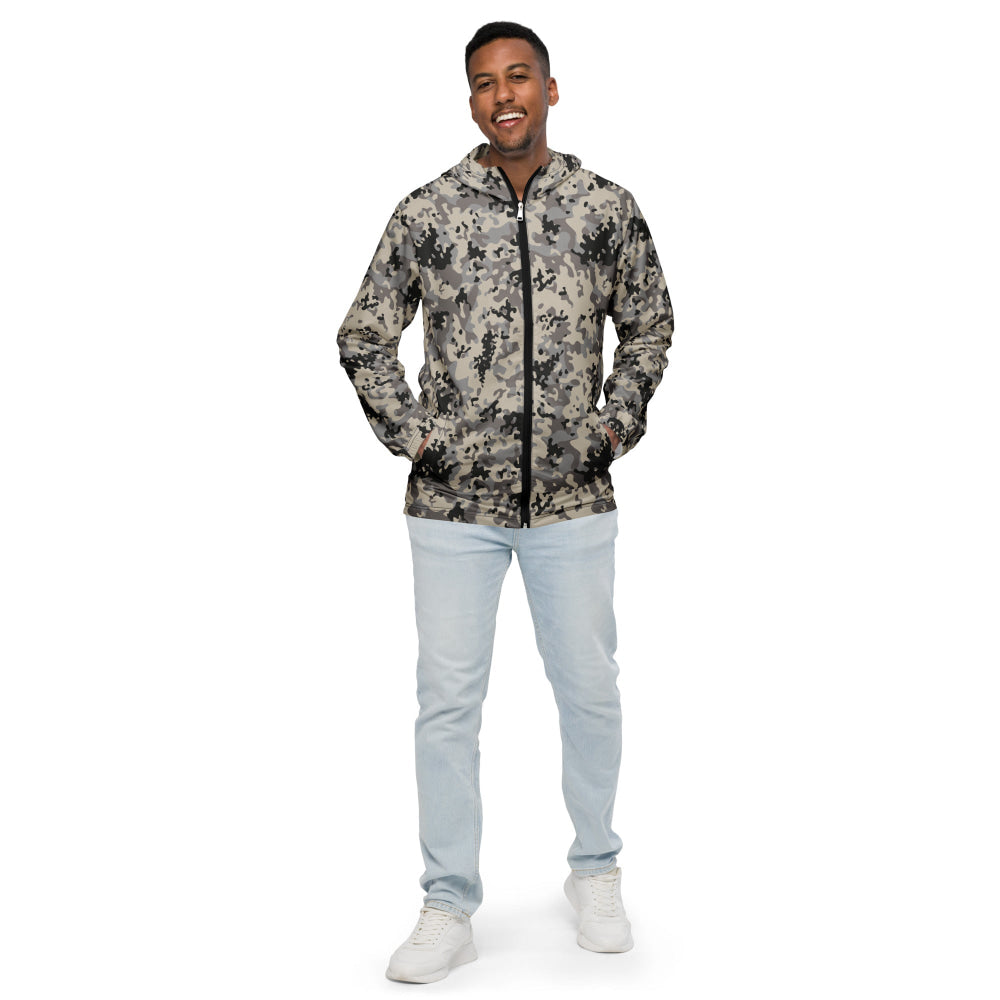 Polish Flecktarn Urban Anti-Terrorist WZ AT 1 Plamaik CAMO Men’s windbreaker - Mens Windbreaker