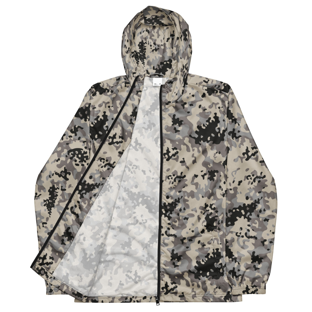 Polish Flecktarn Urban Anti-Terrorist WZ AT 1 Plamaik CAMO Men’s windbreaker - Mens Windbreaker