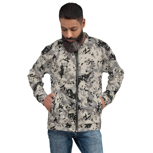 Polish Flecktarn Urban Anti-Terrorist WZ AT 1 Plamaik CAMO Unisex Bomber Jacket