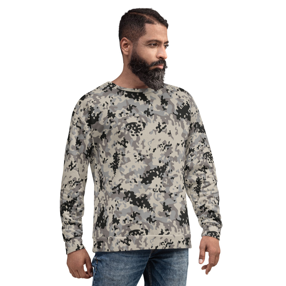 Polish Flecktarn Urban Anti-Terrorist WZ AT 1 Plamaik CAMO Unisex Sweatshirt