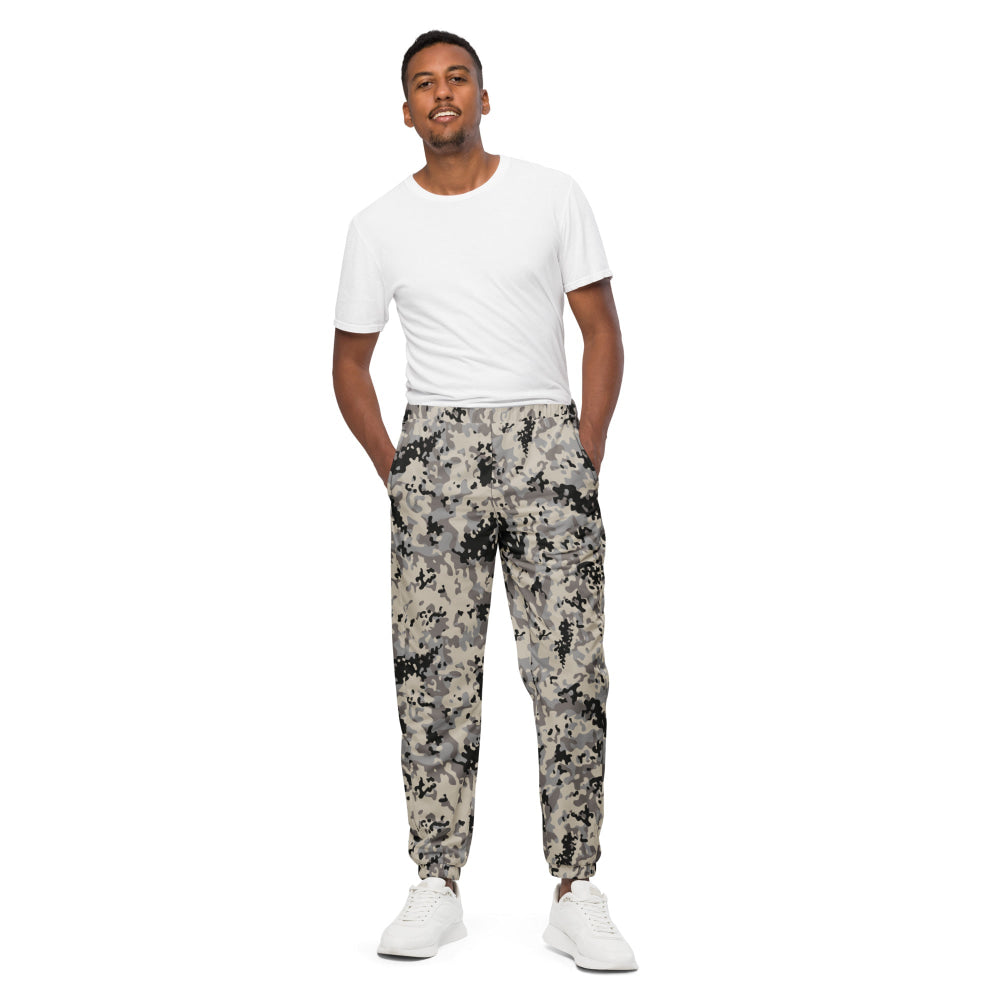 Polish Flecktarn Urban Anti-Terrorist WZ AT 1 Plamaik CAMO Unisex track pants - XS - Track Pants