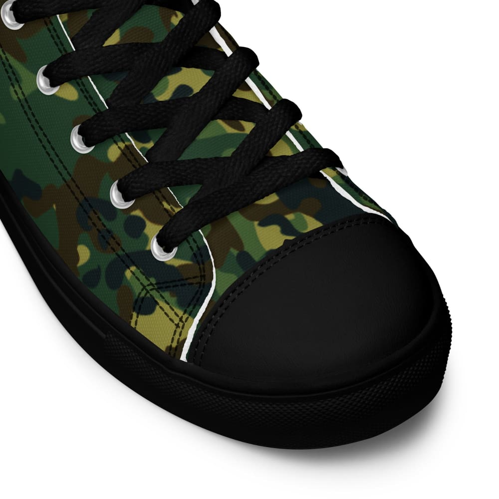 Polish Internal Security Agency Gepard CAMO Men’s high top canvas shoes - Mens high top canvas shoes