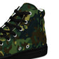 Polish Internal Security Agency Gepard CAMO Men’s high top canvas shoes - Mens high top canvas shoes