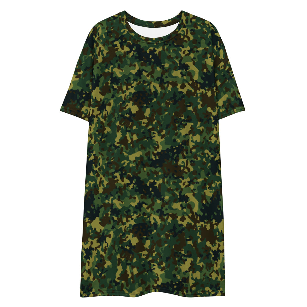 Polish Internal Security Agency Gepard CAMO T-shirt dress - Womens T-Shirt Dress