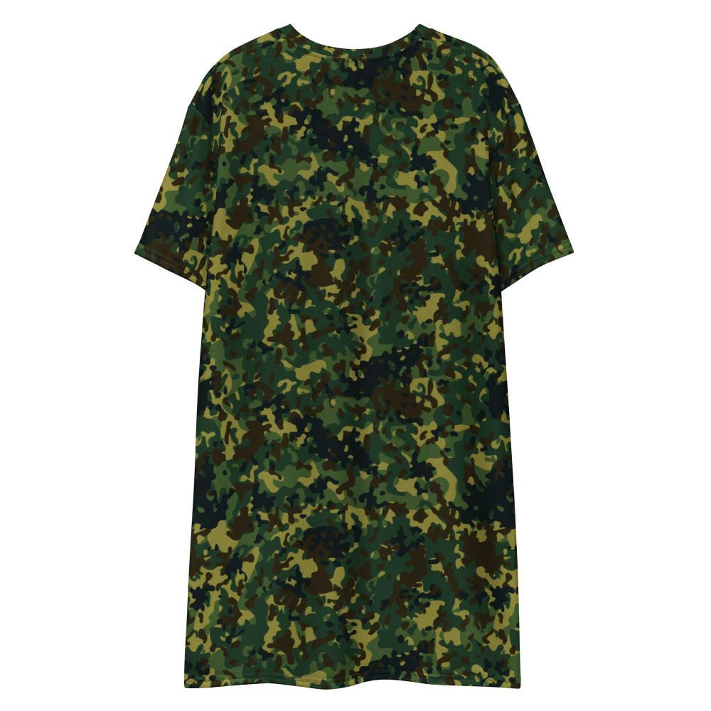 Polish Internal Security Agency Gepard CAMO T-shirt dress - Womens T-Shirt Dress