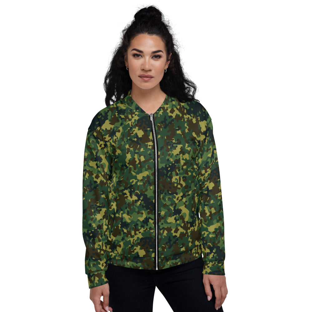 Polish Internal Security Agency Gepard CAMO Unisex Bomber Jacket