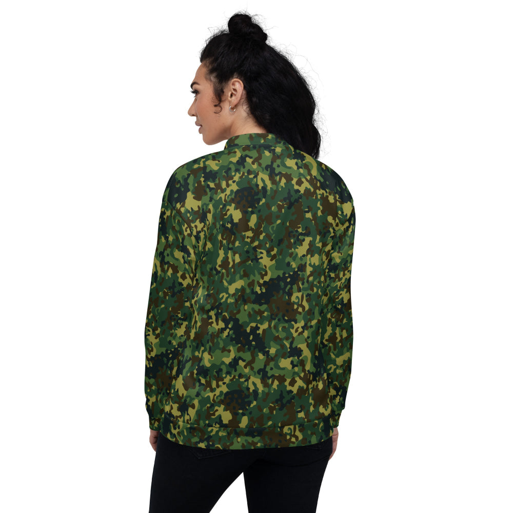 Polish Internal Security Agency Gepard CAMO Unisex Bomber Jacket