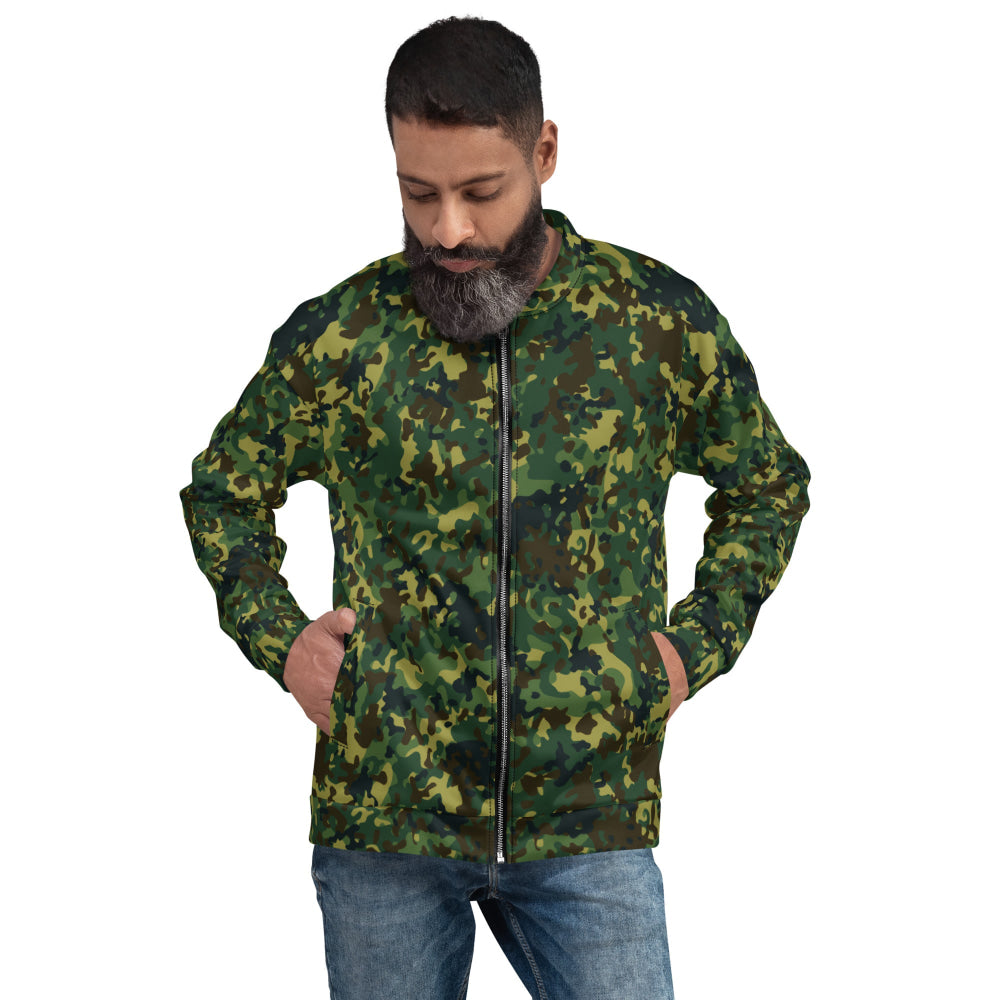 Polish Internal Security Agency Gepard CAMO Unisex Bomber Jacket