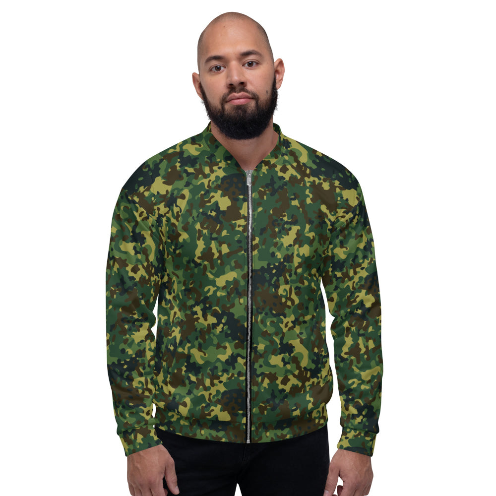 Polish Internal Security Agency Gepard CAMO Unisex Bomber Jacket