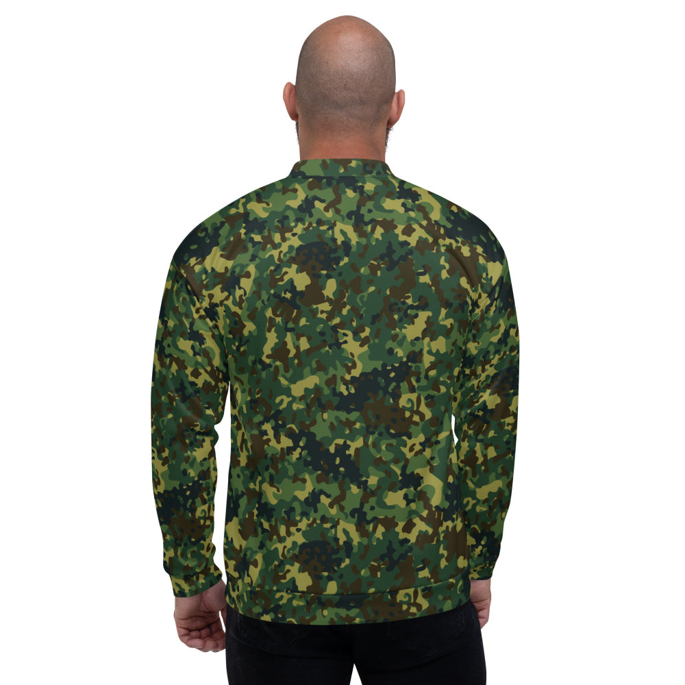 Polish Internal Security Agency Gepard CAMO Unisex Bomber Jacket